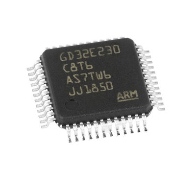 GD32E230C8T6 LQFP-48 ชิปควบคุมสวิตช์ GD 32 บิต STM32F030C8T6