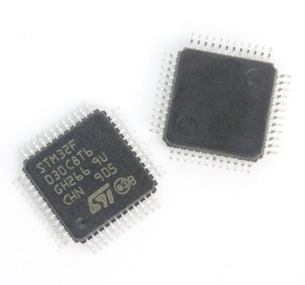 0-15W STM32F030RCT6 LQFP-64 ชิปควบคุมสวิตช์ 32Bit