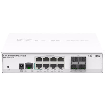 MikroTik CRS112-8G-4S-IN 1.6Gbps 4SFP Router สวิตช์ Gigabit Routing