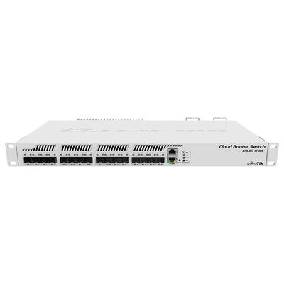 44W 1000Mbps Cloud Router Switch Mikrotik CRS317-1G-16S + RM