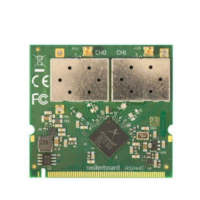 Mikrotik ROS R52HnD 400mw 802.11abgn การ์ดเครือข่ายไร้สายแบบ Dual Band พลังงานสูง