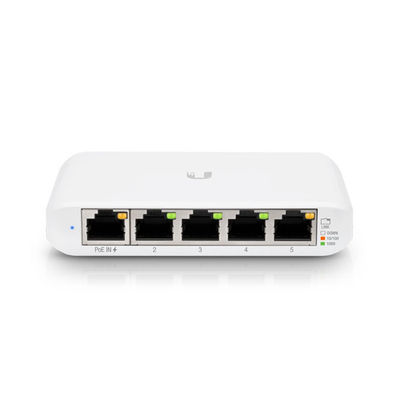 GEN2 5 พอร์ต 2.5W 10Gbps Mini Gigabit Managed Switch USW-Flex-Mini